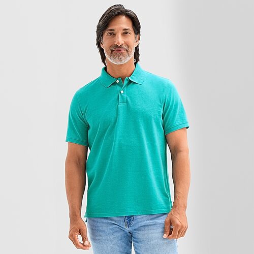St. John's Bay Premium Stretch Mens Classic Fit Short Sleeve Polo Shirt, Xx-large, Green