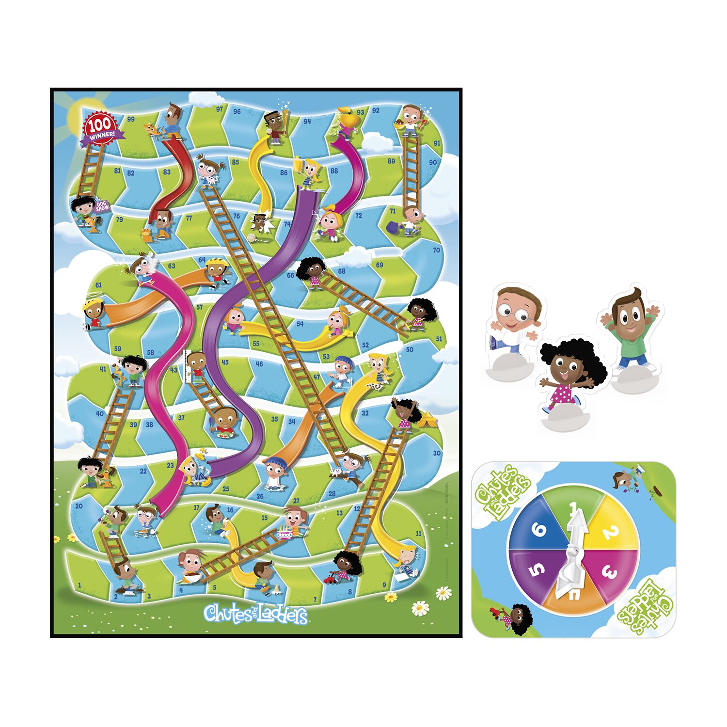 Hasbro Chutes And Ladders Kids Classic Board Game