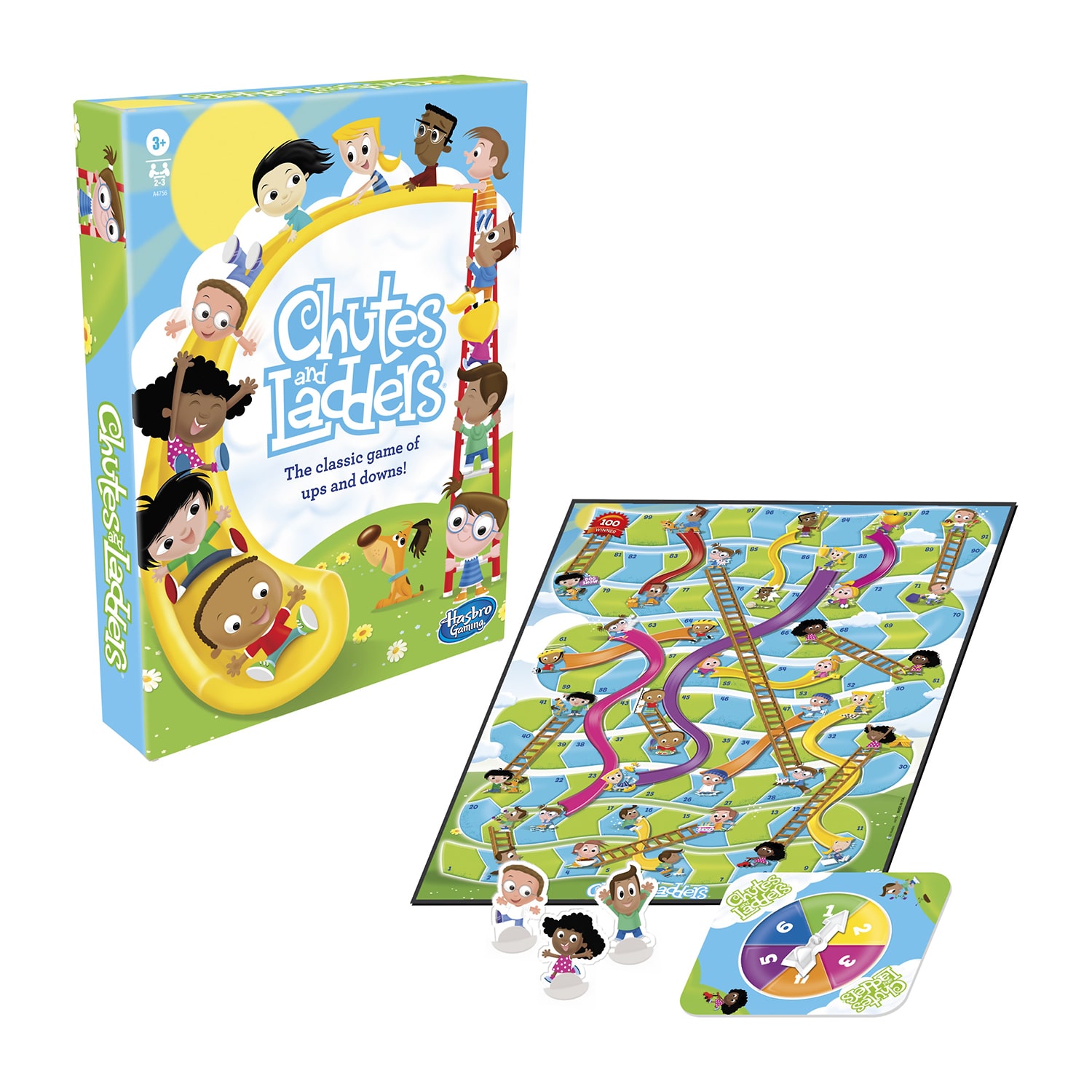 Hasbro Chutes And Ladders Kids Classic Board Game