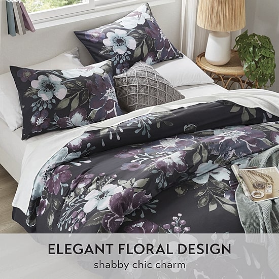 Madison Park Rita 3 Piece Cotton Duvet Cover Set