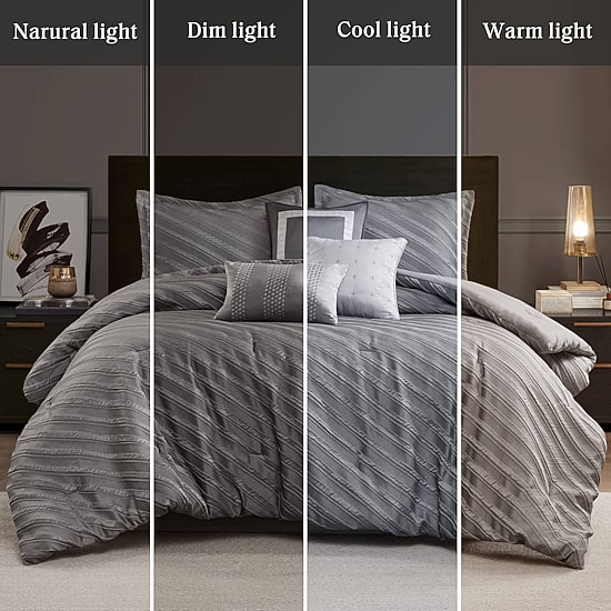 Madison Park Reeve 7-pc. Jacquard Comforter Set