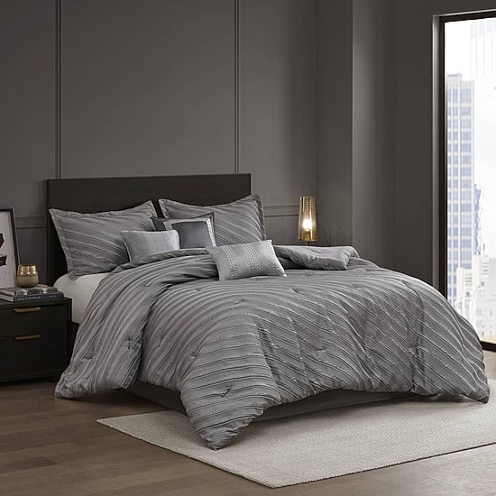 Madison Park Reeve 7-pc. Jacquard Comforter Set