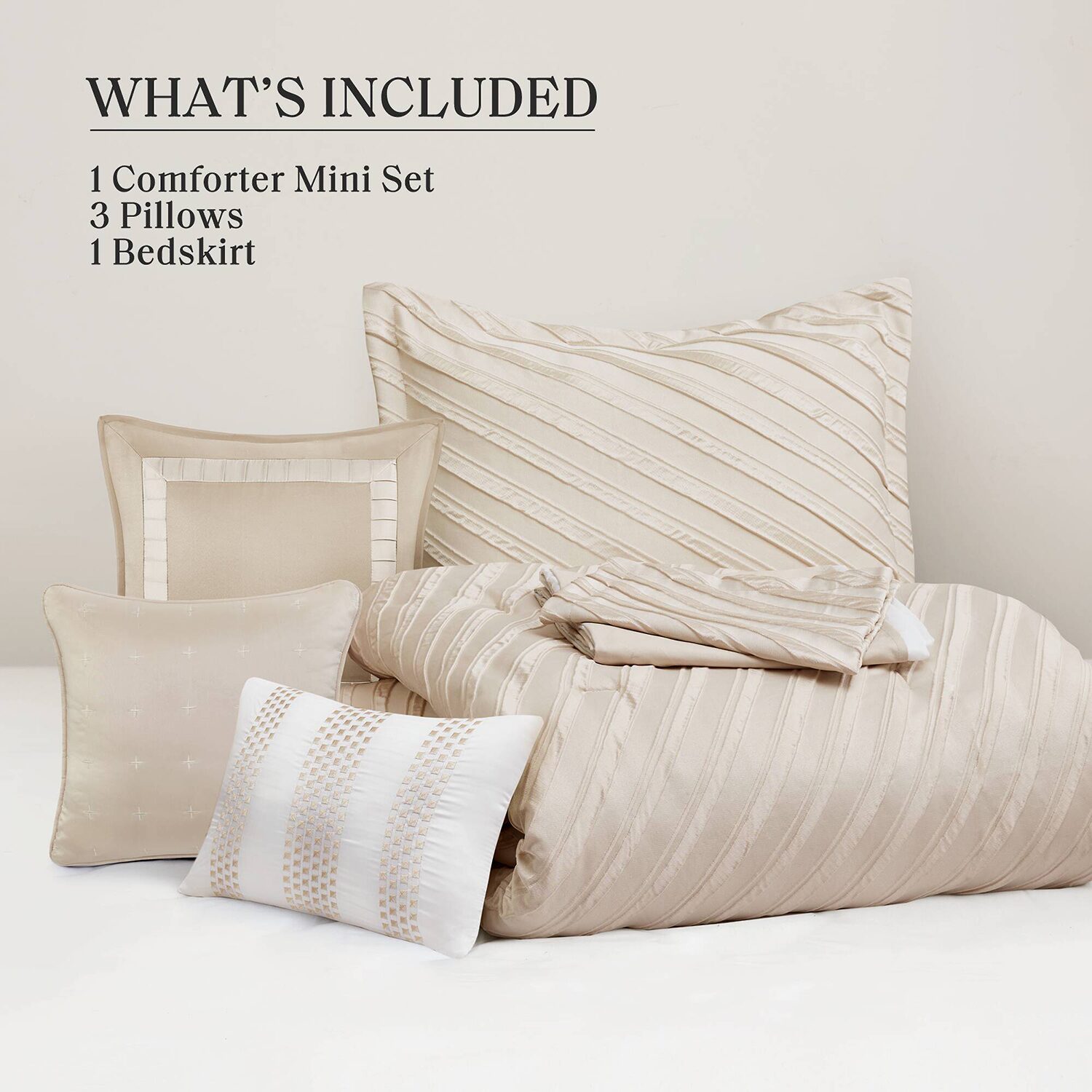 Madison Park Reeve 7-pc. Jacquard Comforter Set