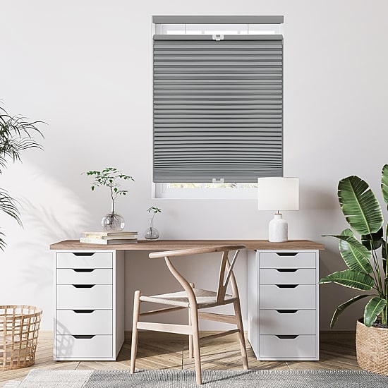 Eco Estates Cut-To-Width Cordless Top Down Bottom Up Blackout Cellular Shade