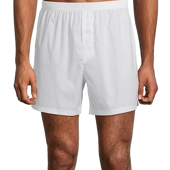 Stafford Woven Mens 4 Pack Boxers 305919