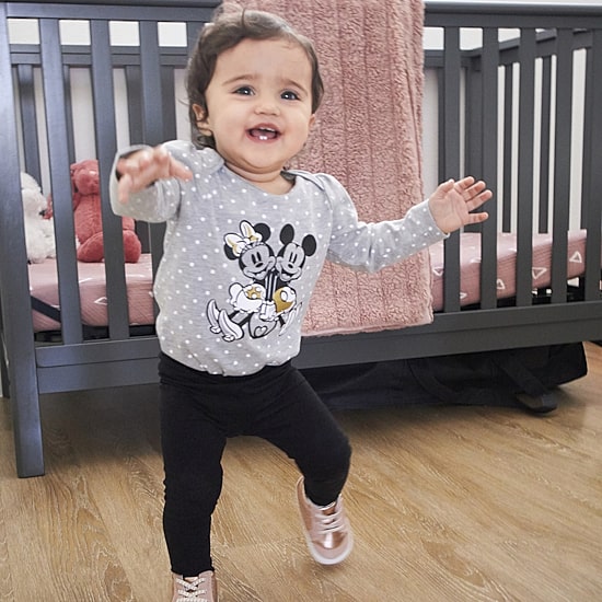 Okie Dokie Baby Girls Knit Skinny Full Length Leggings