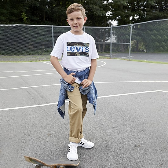 Levi's® Sueded Big Kid Boys Adjustable Waist 511™ Slim Fit Pant
