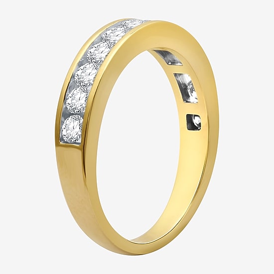 (H-I / I1) Round 1 1/2 CT. T.W. Lab Grown Diamond Bridal Set in 10K or 14K Gold