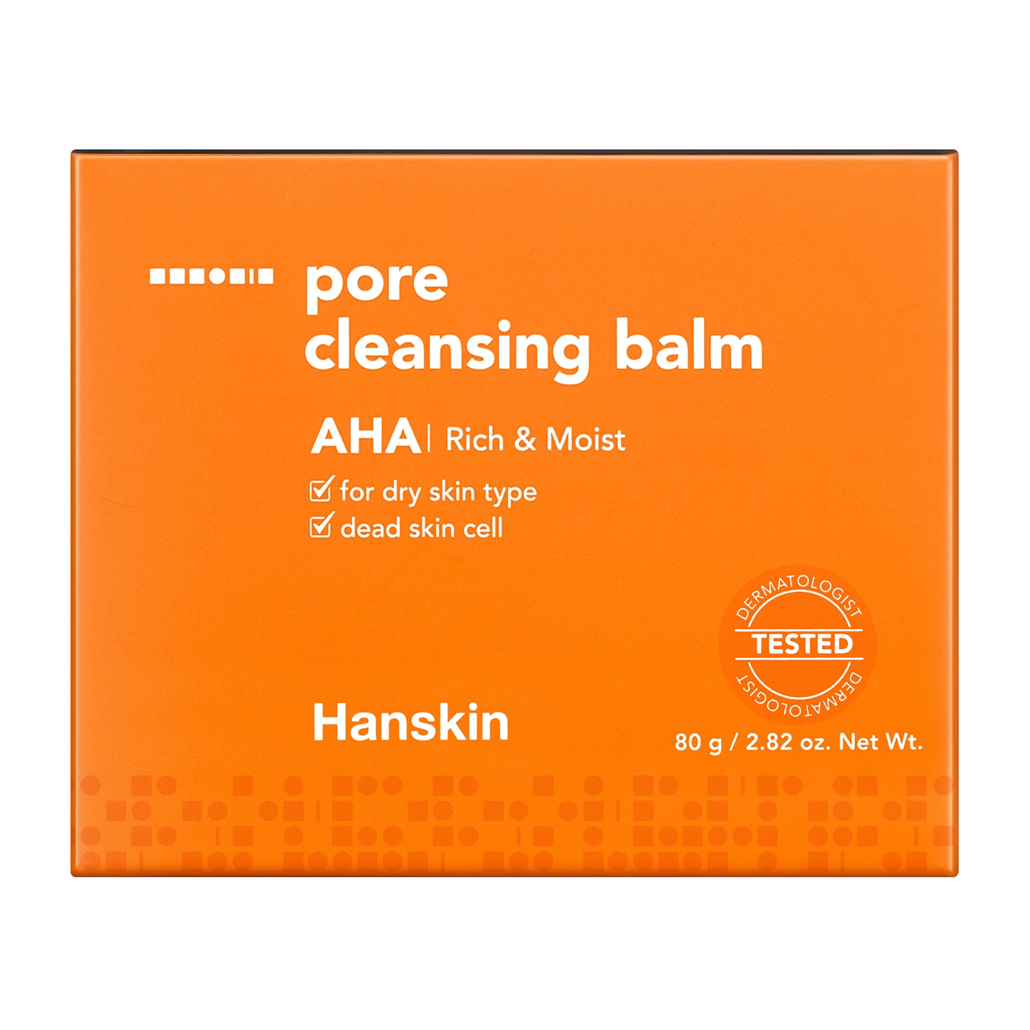 Hanskin Pore Cleansing Balm Aha Cleanser