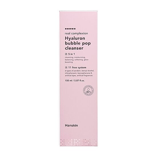 Hanskin Hyaluron Bubble Pop Cleanser