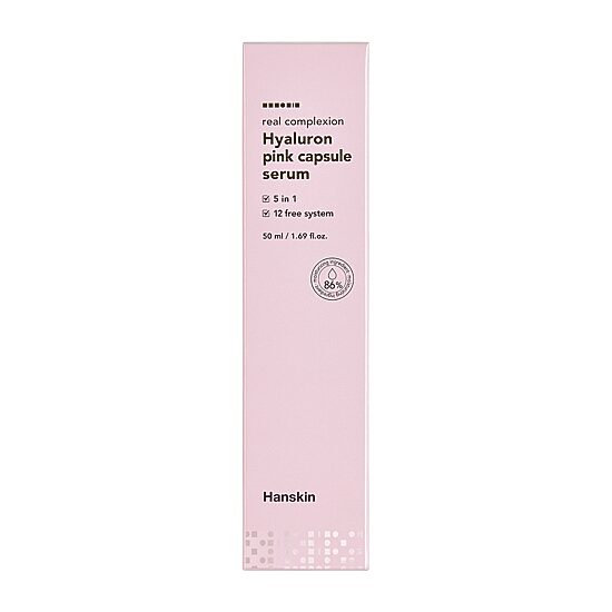 Hanskin Hyaluron Pink Capsule Serum Face Serum