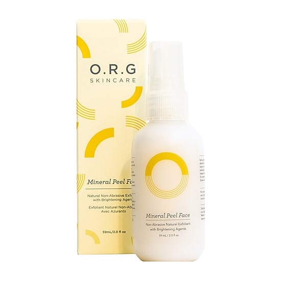 O.R.G. Skincare Organic Mineral Peel Face