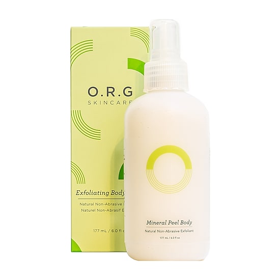 O.R.G. Skincare Organic Mineral Peel Body