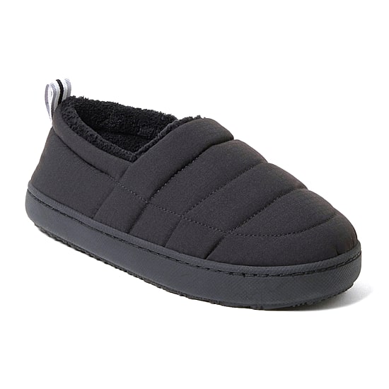 Dearfoams Fern Women'S Ripstop Closed Back - All Day Womens Memory Foam Slip-On Slippers