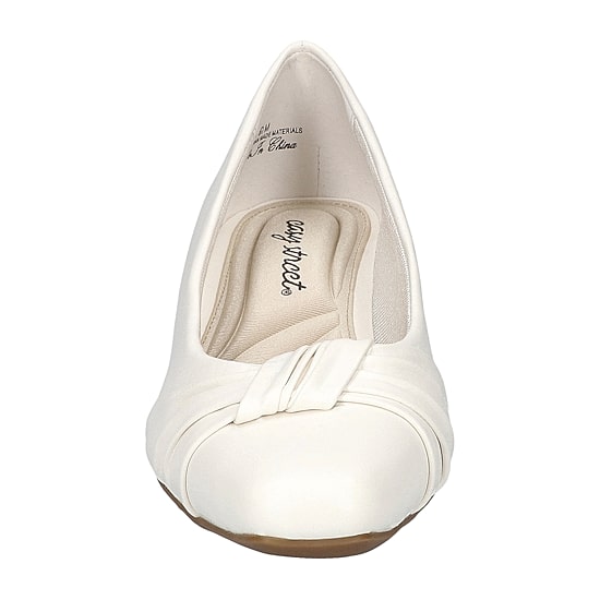 Easy Street Waive Womens Square Kitten Heel Pumps