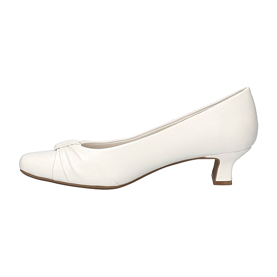 Easy Street Waive Womens Square Kitten Heel Pumps