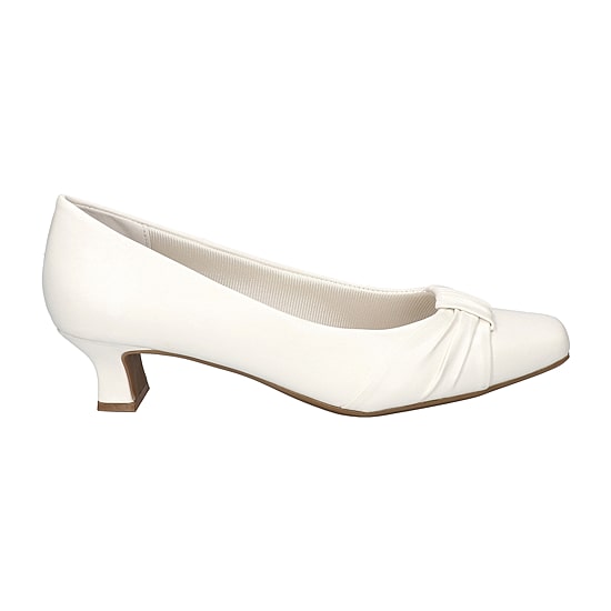 Easy Street Waive Womens Square Kitten Heel Pumps