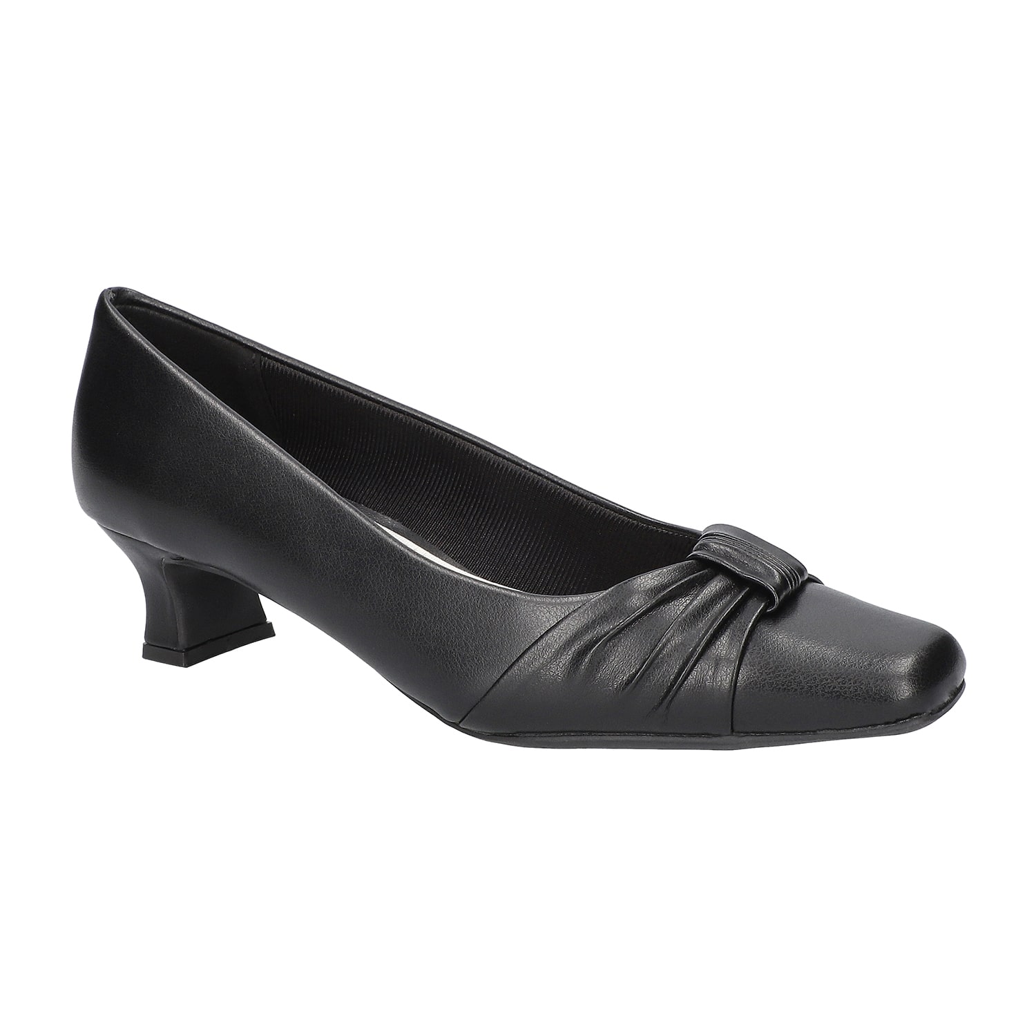 Easy Street Waive Womens Square Kitten Heel Pumps
