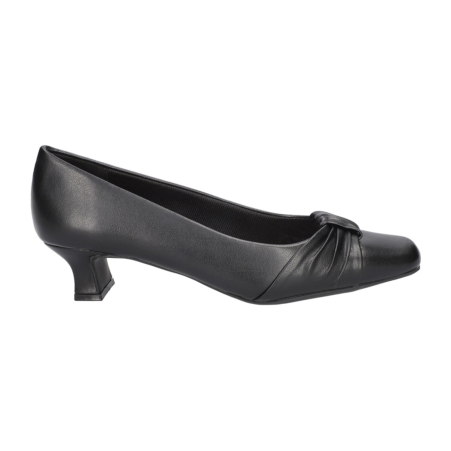 Easy Street Waive Womens Square Kitten Heel Pumps