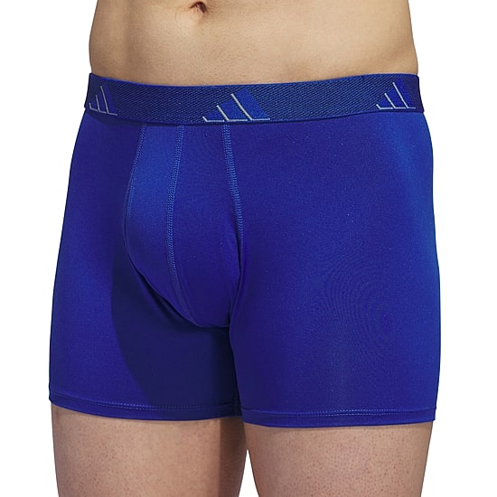 adidas Performance Microfiber Mens 3 Pack Comfort Waistband Trunks 5158586