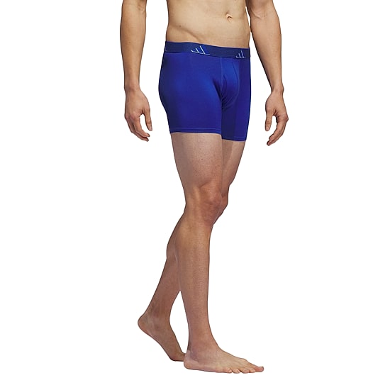 adidas Performance Microfiber Mens 3 Pack Comfort Waistband Trunks 5158586