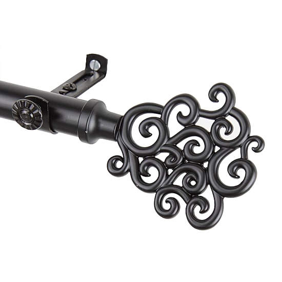 Rod Desyne Tidal 13/16" Adjustable Curtain Rod