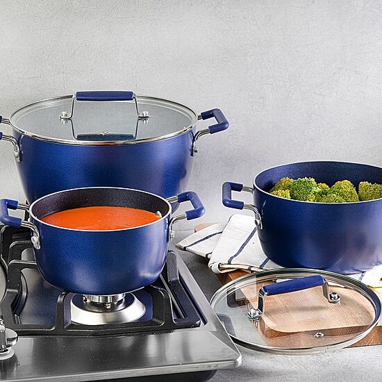 Granitestone Nesting Non-Stick Stockpot