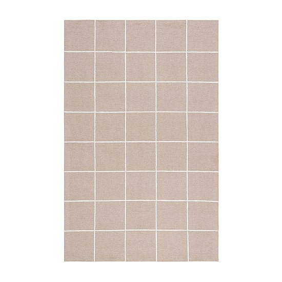 Martha Stewart Alice Geometric Hand Tufted Indoor Rectangular Area Rug