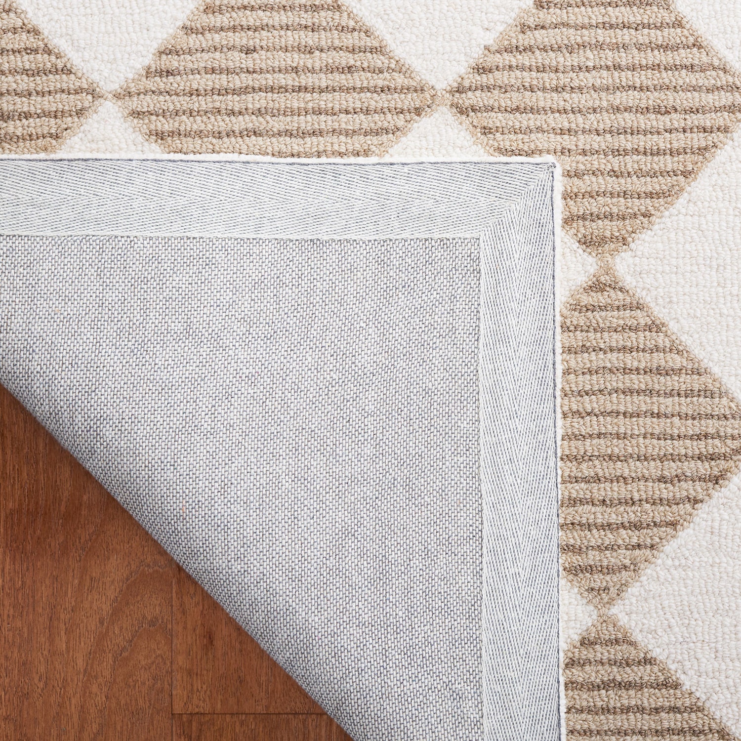 Martha Stewart Jackie Geometric Hand Tufted 27" X 96" Indoor Rectangular Runner