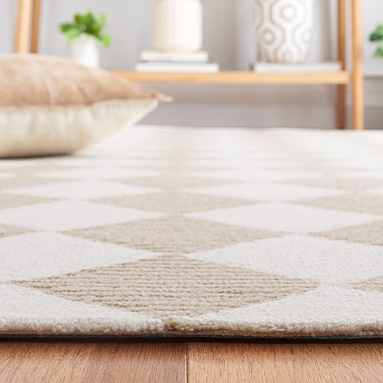 Martha Stewart Jackie Geometric Hand Tufted Indoor Rectangular Area Rug