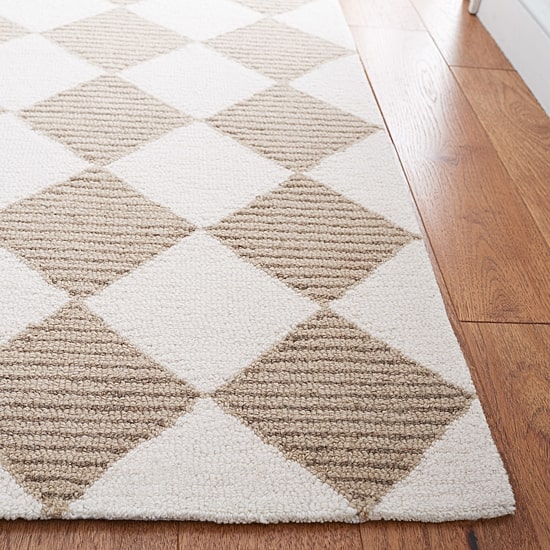 Martha Stewart Jackie Geometric Hand Tufted Indoor Rectangular Area Rug