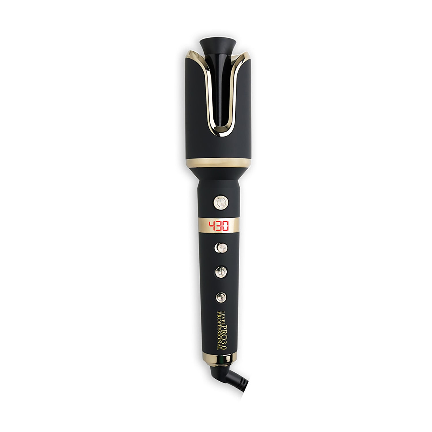 Level Pro 3.0 Professional Curly Q - Automatic Revolving Curling Iron