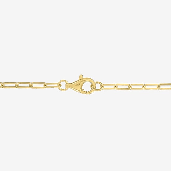 Yes, Please! Womens Lab Created White Sapphire Sterling Silver 18 Inch Pendant Necklace