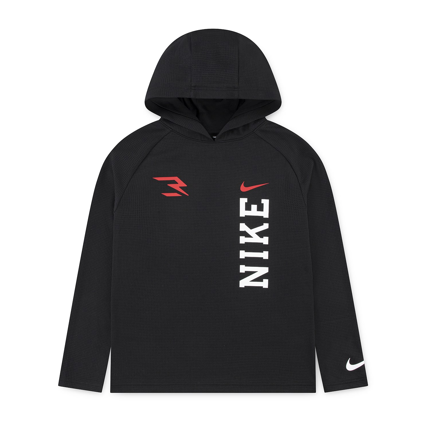 Nike 3BRAND by Russell Wilson Big Kid Boys Hooded Long Sleeve Regular Fit Thermal Top
