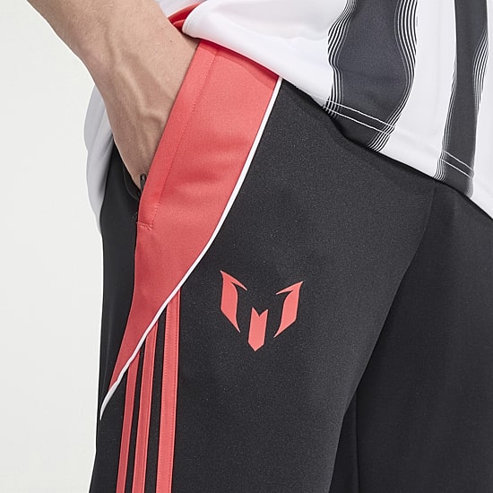 adidas Messi Mens Slim Mid Rise Regular Fit Track Pant