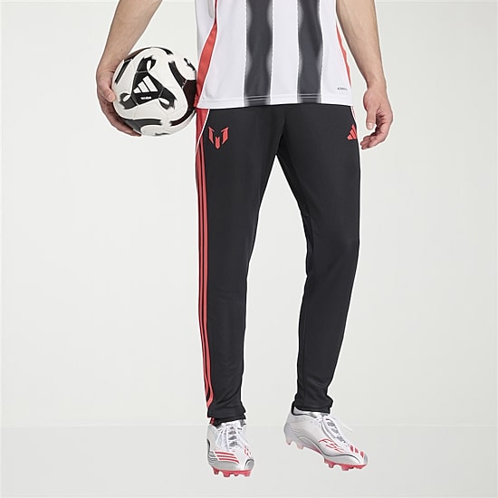 adidas Messi Mens Slim Mid Rise Regular Fit Track Pant