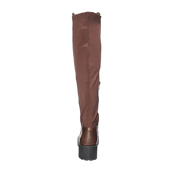 Dirty Laundry Womens Maybellene Chunky Heel Over the Knee Boots