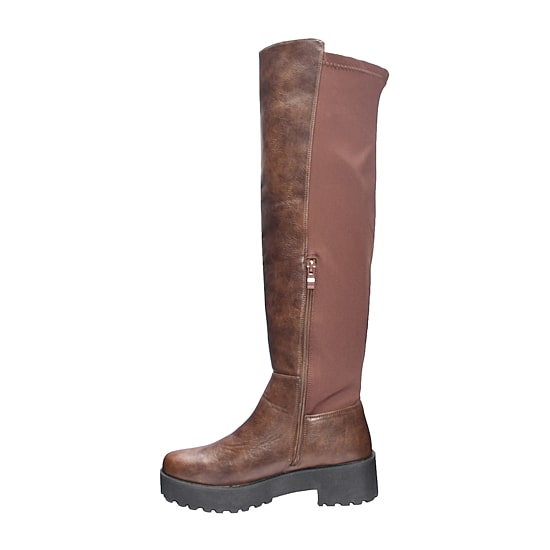 Dirty Laundry Womens Maybellene Chunky Heel Over the Knee Boots