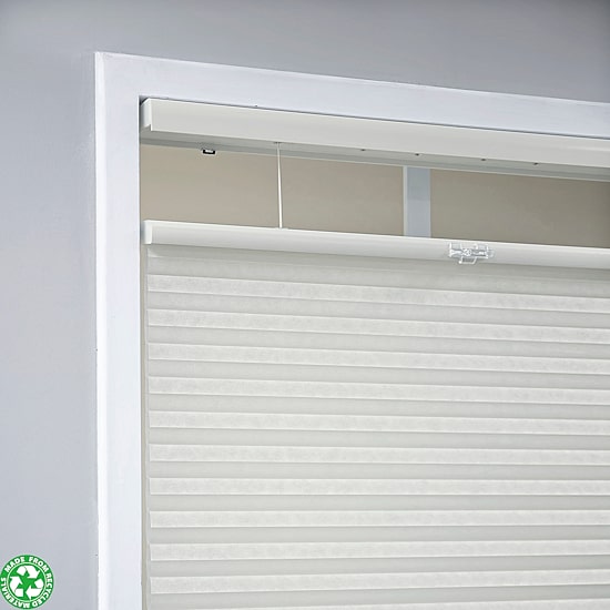 Eco Estates Cut-To-Width Cordless Top Down Bottom Up Light-Filtering Cellular Shade