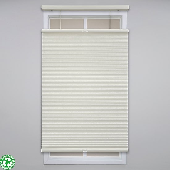 Eco Estates Cut-To-Width Cordless Top Down Bottom Up Light-Filtering Cellular Shade