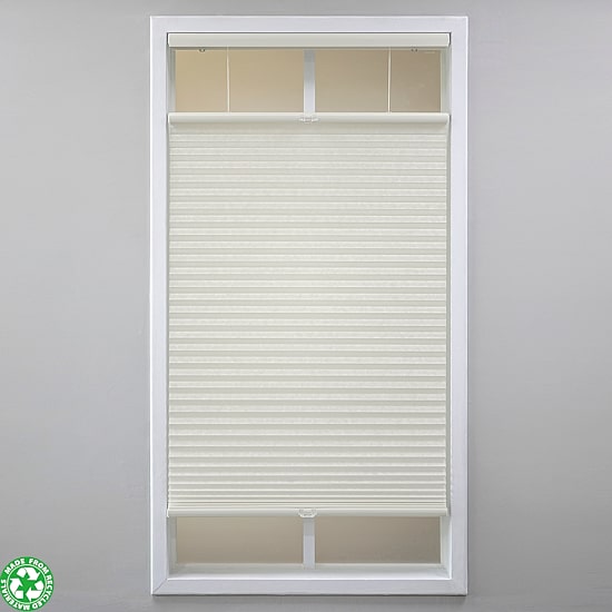 Eco Estates Cut-To-Width Cordless Top Down Bottom Up Light-Filtering Cellular Shade