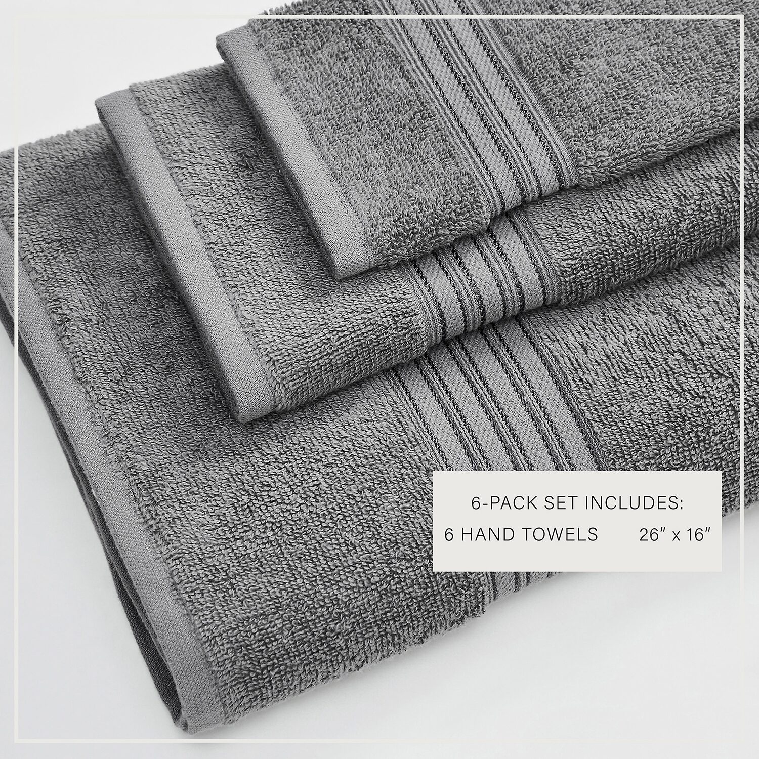 Linery Cotton Everyday Set 6-pc. Hand Towel
