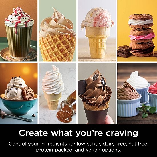 Ninja® Swirl CREAMi Soft-Serve Ice Cream Maker