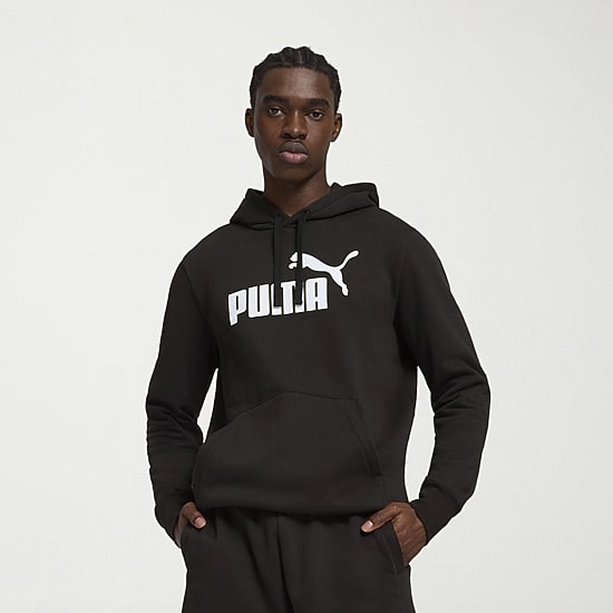 PUMA Essential Mens Long Sleeve Fleece Active Hoodie