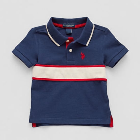 U.S. Polo Assn. Toddler Boys Short Sleeve Classic Fit Polo Shirt