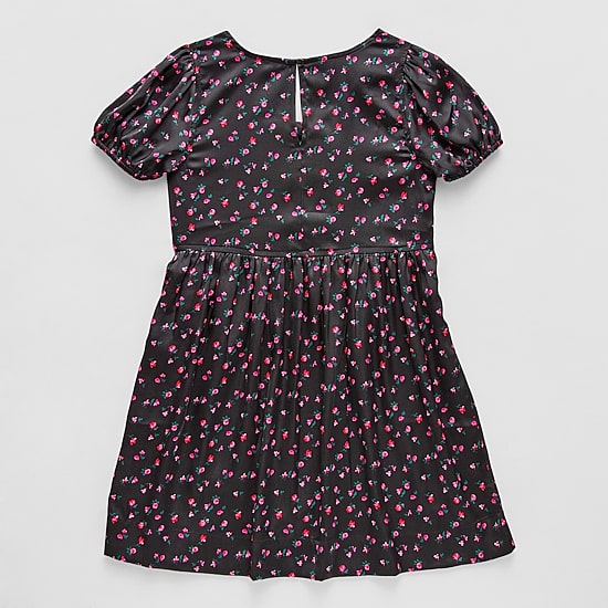 Thereabouts Little & Big Kid Girls Short Sleeve A-Line Dress