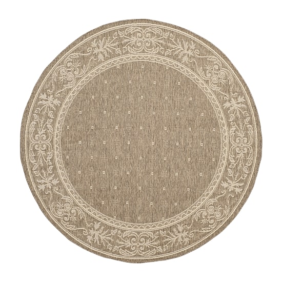 Safavieh Oakley Oriental Indoor Outdoor Round Area Rug