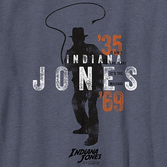 Disney Collection Indiana Jones Little & Big Kid Boys Crew Neck Short Sleeve Regular Fit Graphic T-Shirt