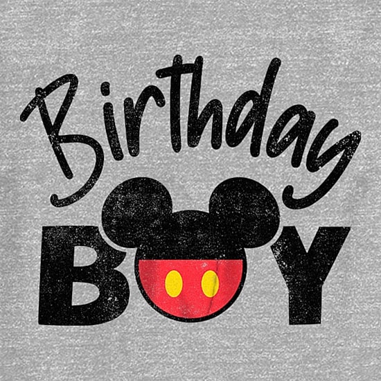 Disney Collection Toddler Boys Crew Neck Short Sleeve Regular Fit Mickey Mouse Graphic T-Shirt