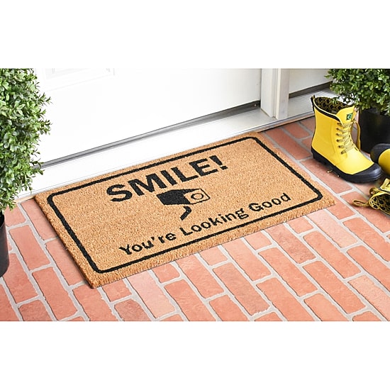 Calloway Mills Looking Good Outdoor Rectangular Doormat